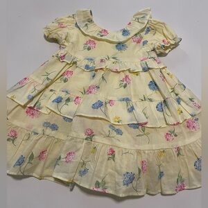 Janie and Jack Sunny Yellow Dress